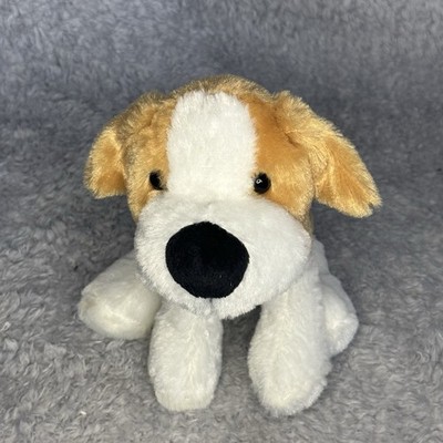 Dan Dee Puppy Dog Brown White Plush 8'' Soft Stuffed Animal Toy