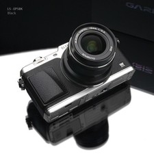 Gariz Leather Skin for Olympus EP5 LS-EP5BK Black