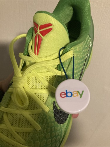 Size 14 - Nike Zoom Kobe 6 Protro Low Grinch for sale online | eBay