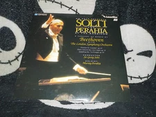 Solti and Perahia At the Barbican Beethoven Laserdisc LD Free Ship $50 Order