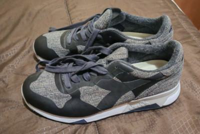 Diadora Trident Heritage Schuhe weiß schwarz top für Juventus Fans