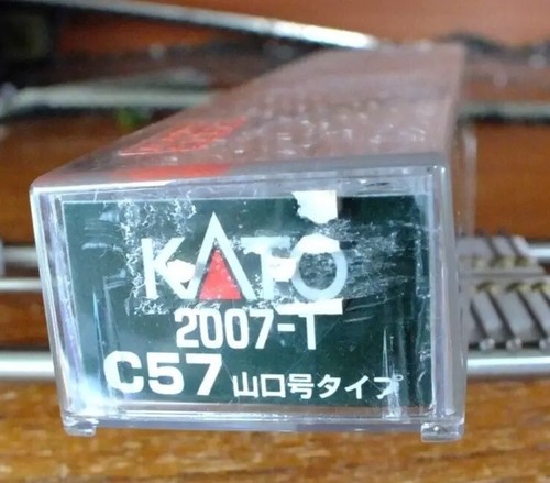Kato 2007-1 N gauge JNR C57 Steam locomotive in black livery - Picture 14 of 16