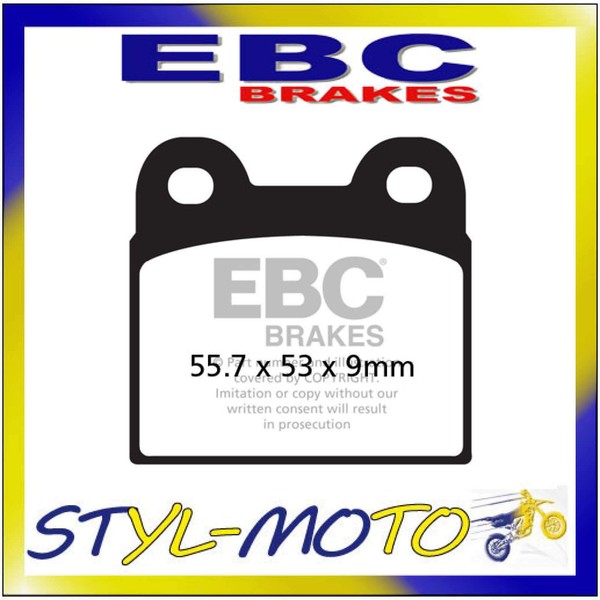FA057 BeläGe Organisch Aramid Vorne Links Ebc Bmw 450 R 45 1978-1985-image