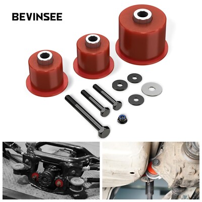 BEVINSEE Satz Buchsen Halter Differential Hintere 80A Für BMW E46 1999-05 E85 Z4