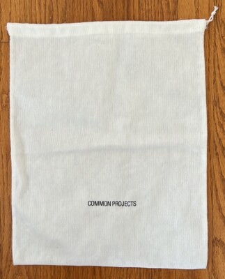 Common Projects Shoe Bag 12'' W x 15'' L Dust Cover Bags Storage Drawstring