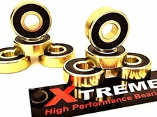 Xtreme MAX SWISS GOLD 608 HIGH PERFORMANCE BEARINGS GO KART SCOOTER FAST FROM UK