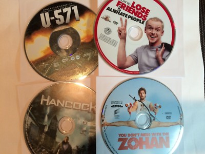 DVD movies - You pick from list. - DISC ONLY