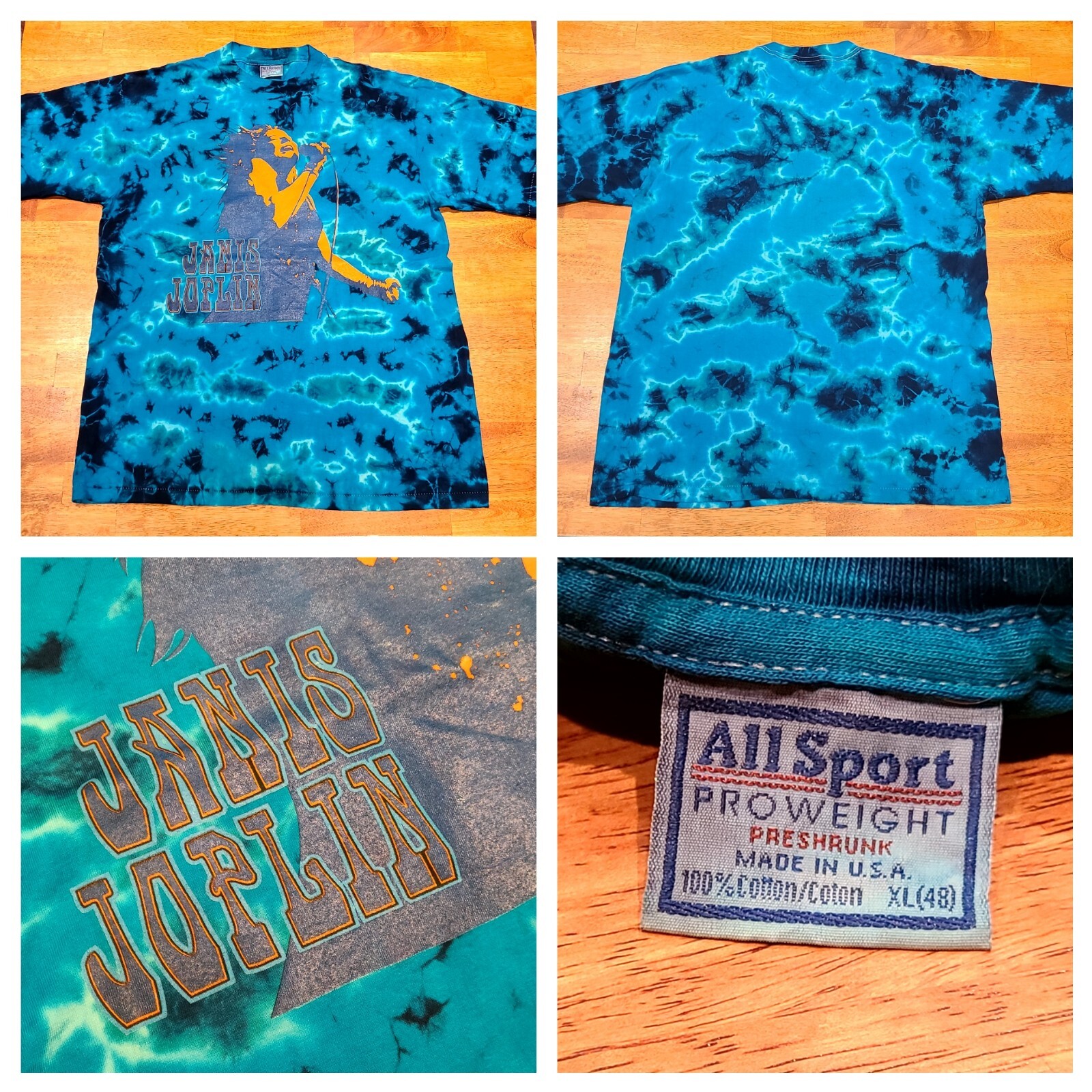 janis joplin tie dye