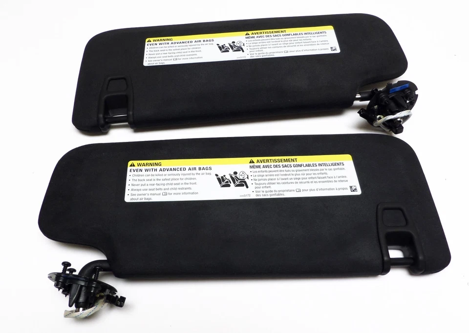 Parasol Negro Gamuza con Espejo Iluminado Barra Ajustable Malibu LaCrosse Verano Foto 3 de 4