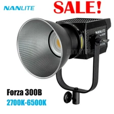 NANLITE Forza 300B Bi-color 2700K-6500K Led Spot Video Light CRI96+ COB Daylight