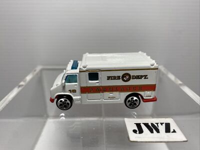 Hot Wheels 1988 Fire Dept - AMBULANCE 🚑 | eBay