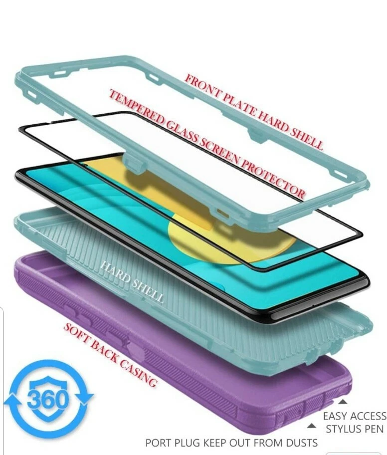 Funda COVRWARE Tri Series para LG Stylo 7 5G con [Pantalla de Cristal Templado Foto 2 de 4