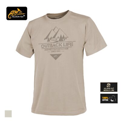 Helikon-Tex T-Shirt Outback Life 100% Baumwolle Outdoor Survival