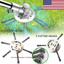 Steel Wire Grass Trimmer Head Lawn Mower Brush Cutter Weed Eater Trimmer Head