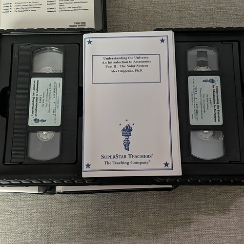 7 Set Of The Great Courses VHS Tape Astronomy by The Teaching Company + Cassette - Picture 11 of 24