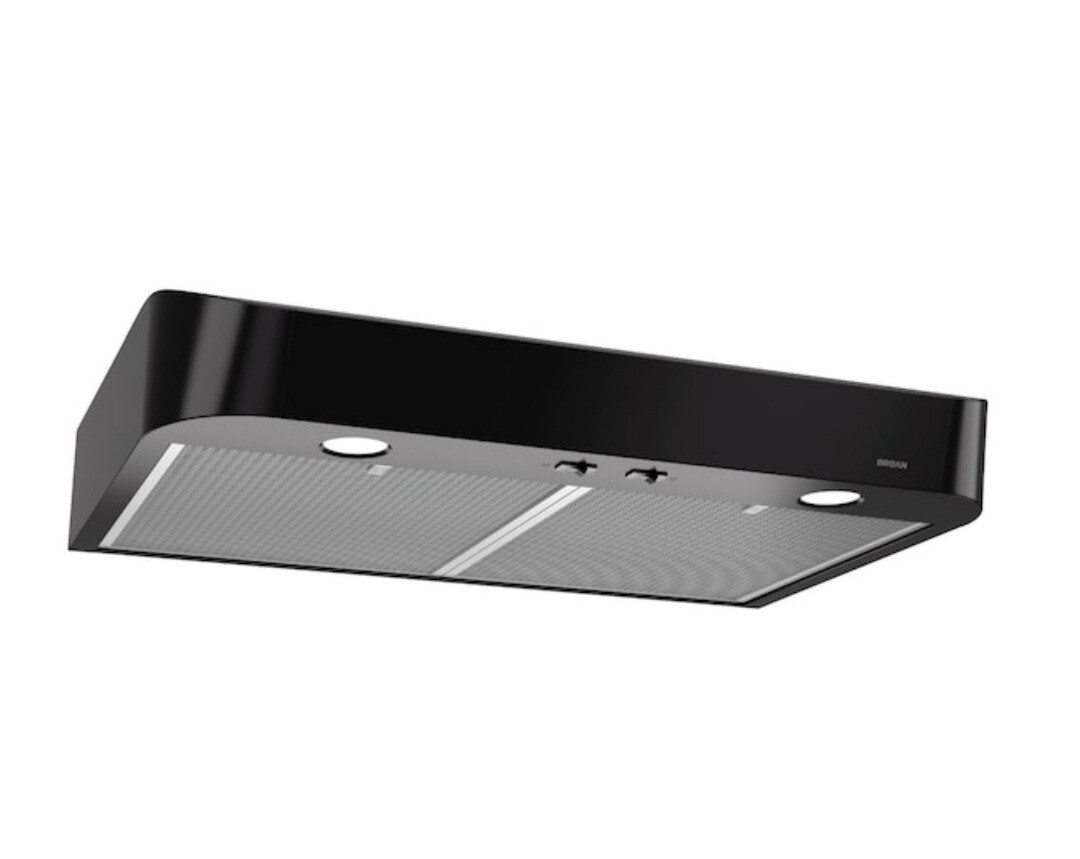 Broan CLSC230BL Antero 30" Black Under Range Hood eBay