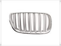 Gitter HeizköRper Recht Chrom / Titan Anpassbar FüR BMW X3 E83 09/2006- > 51113