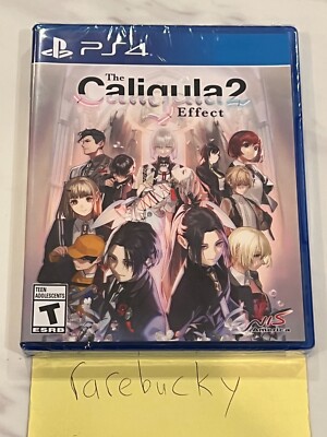 The Caligula Effect 2 (PS4 Playstation 4) NEW SEALED Y-FOLD MINT, RARE US NISA!