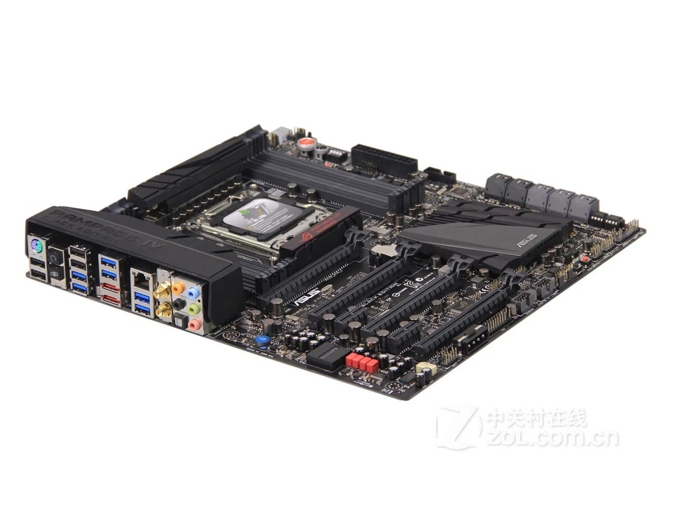 ASUS Rampage IV Black Edition Motherboard Intel DDR3 LGA 2011 E-ATX w/ IO Shield - Image 4 of 4