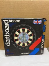 Vintage Sportcraft Nodor Tournament Bristle Dart Board Made in England 79307