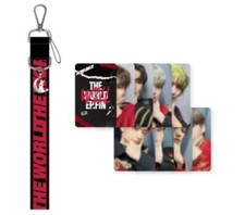 ATEEZ THE WORLD EP.FIN : WILL OFFICIAL MD GOODS LIGHT STICK STRAP PHOTOCARD