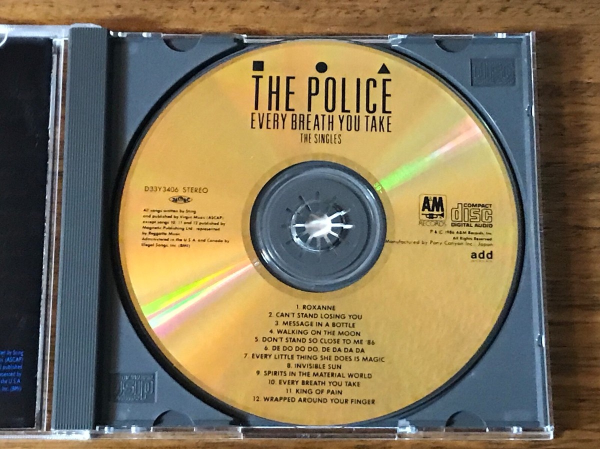 THE POLICE ~ EVERY BREATH YOU TAKE THE SINGLES ~ JAPAN GOLD