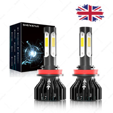 For Mazda CX-9 2007-2023 2x H11 LED Headlight Bulbs White 6000K Low Beam Kit