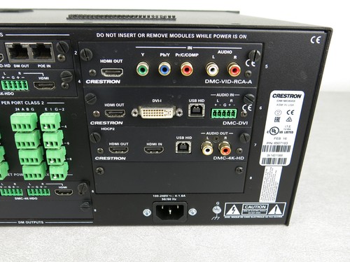 Crestron DM-MD8X8 (3) DMC-4K-HD DMC-4K-CO-HD MDC-4K-HDO - Picture 7 of 9