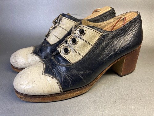 platform saddle shoes