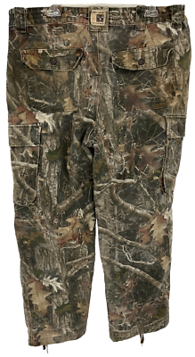 Redhead Silent Hide Camo Cargo Pants Mens XL 38x31 Hunting Elastic