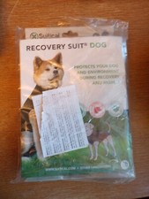 Suitical Recovery Dog Suit Size M Black Length 61-72cm 24"-28.3" - NIB