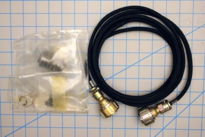 219863  / 4 PIN CABLE WITH WEQ95-12 AND WEQ95-08 ENDS PL13 SK 3 / VARIAN