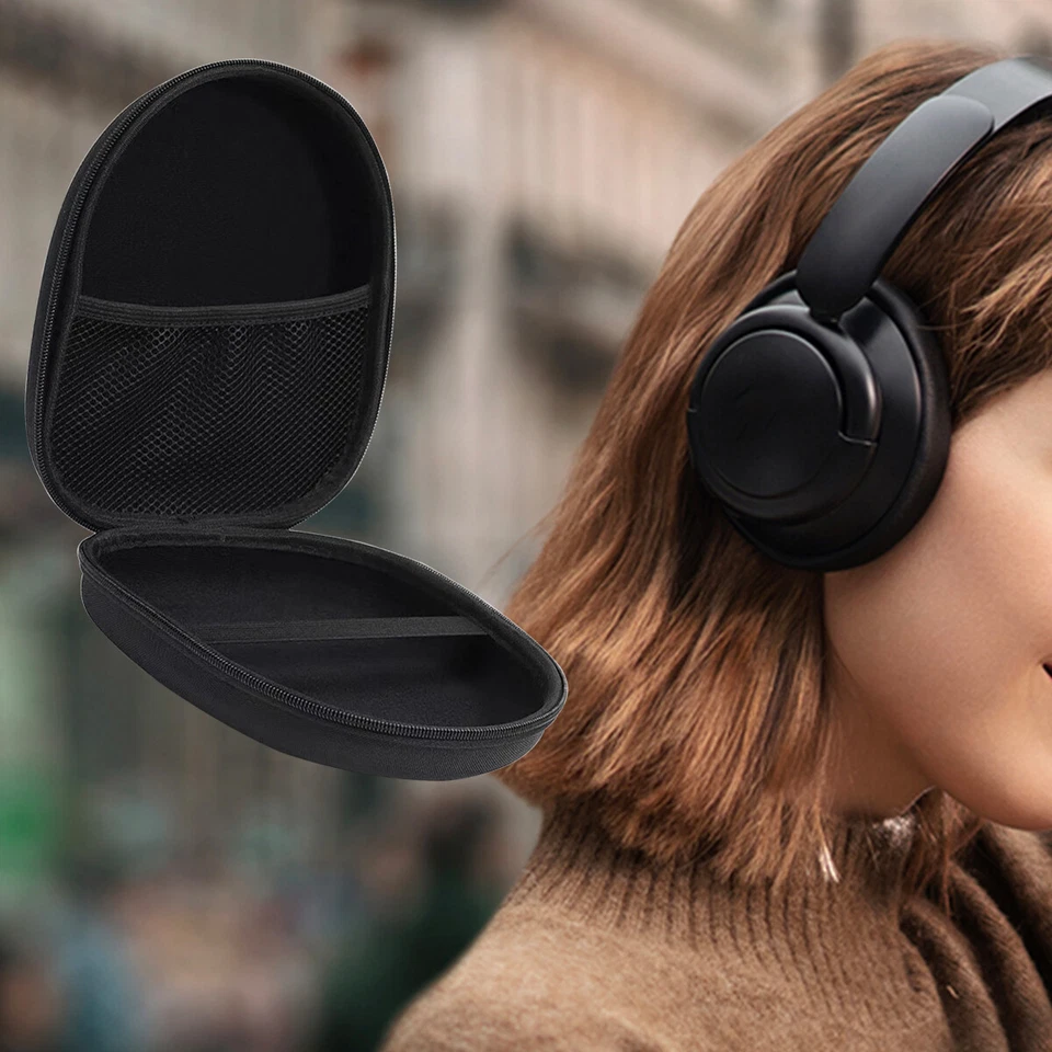 Hard Earphone Storage Bag  Universal Headphone Case Headset Carrying Protect Box - Image 3 of 4