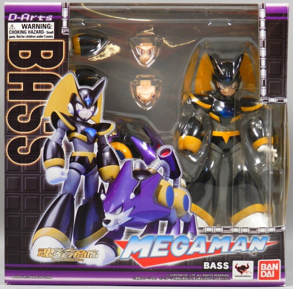D-Arts フォルテフィギュア MEGAMAN Bass figure Bandai D-arts Megaman Rockman Bass Forte Figure CAPCOM Bass