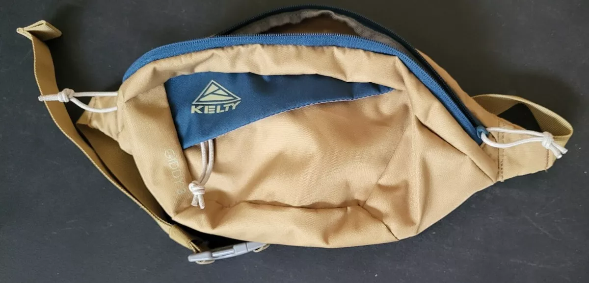 Kelty Giddy 3L Hiking Waist Pack Fanny Pack - Dull Gold- New