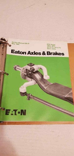 Eaton Fuller Transmission Service Axles & Brakes Trans Service Manuals 1980/90s - Picture 10 of 12