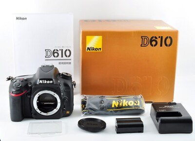 Nikon D610 [MINT in Box] 24.3MP Digital SLR Camera Body Only 15K Clicks #2037311