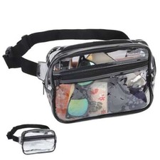Clear Fanny Pack Stadium Approved Waist Pack Bag with Adjustable Strap Unisex US
