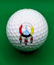 Unique Dual Sided The Mohawk Group of Companies logo golf ball