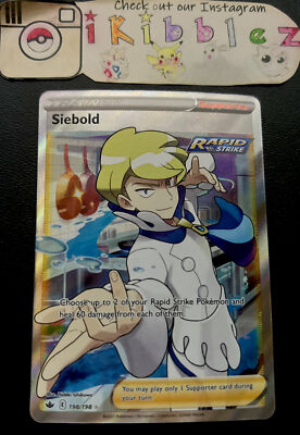 siebold pokemon card value Sword & Shield Chilling Reign The item available is listed in the Title Pokemon Card Chilling Reign 4x
