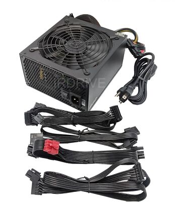 650Watt 80+ Bronze UL Certified Modular Cable Graphic Card Upgrade Power Supply