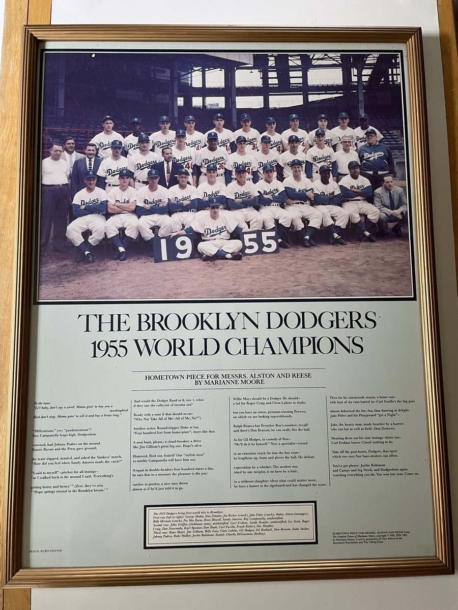 額装済/Brooklyn Dodgers 1955/ポスター/インテリア/アート 額装済/Brooklyn Dodgers 1955/ポスター/インテリア/アート 2025年最新