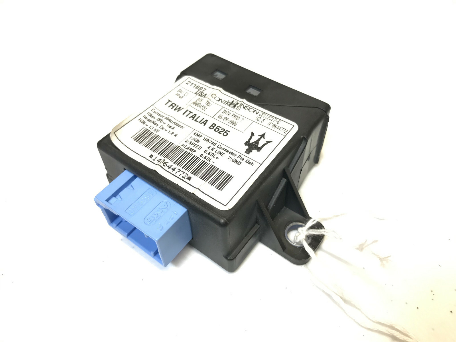 07 MASERATI QUATTROPORTE M139 POWER STEERING CONTROL MODULE   211 697