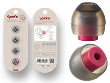 SpinFit CP800 S - Patented Ear Tips - two pairs (4 pcs) in a blister