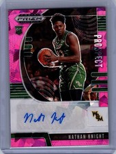 Nathan Knight Prospect Autographs Pink Ice RC Panini Prizm Draft Picks #PA-NK
