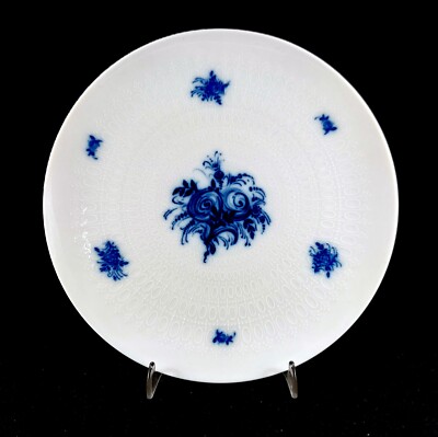 Rosenthal Romanze in Blau, Kuchenteller, 19 cm