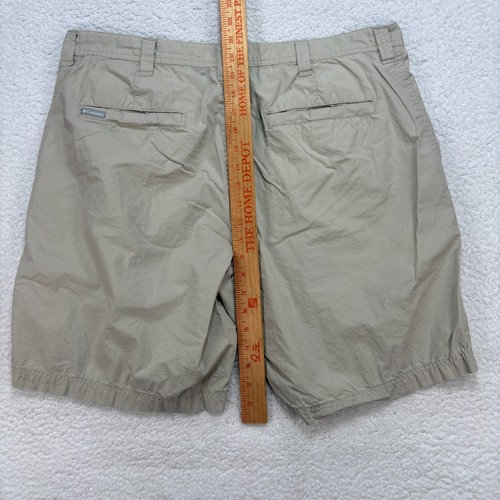 Columbia Pantaloncini Uomo 38W 10L Grigio Beige Casual Outdoor Leggeri Lotto di 3 - Foto 16 di 24