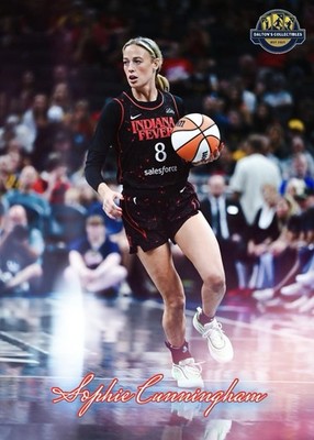 Sophie Cunningham Custom Trading Card Standard Size   Indiana Fever 2025 WNBA