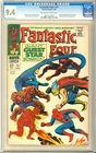 Fantastic Four #73 High Grade Spider-Man Silver Age Marvel Comic 1968 CGC 9.4