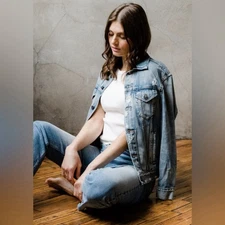 Able The Merly Jean Jacket Small